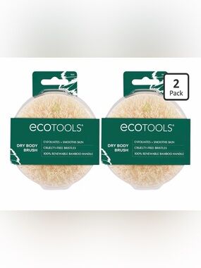 ecotools Dry Body Brush 2-Pack (NEW)